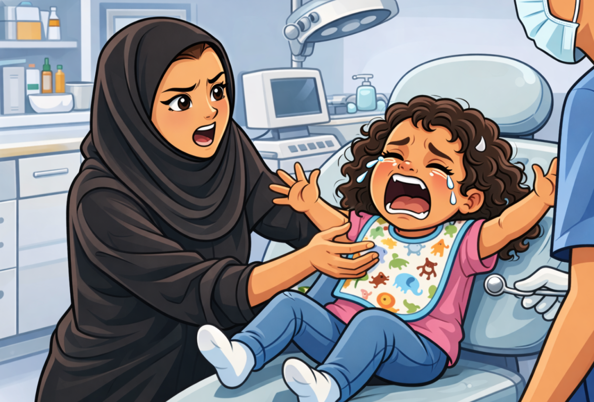 وراء كل "بكاء" في العيادة حكاية لم تُحك بعد..