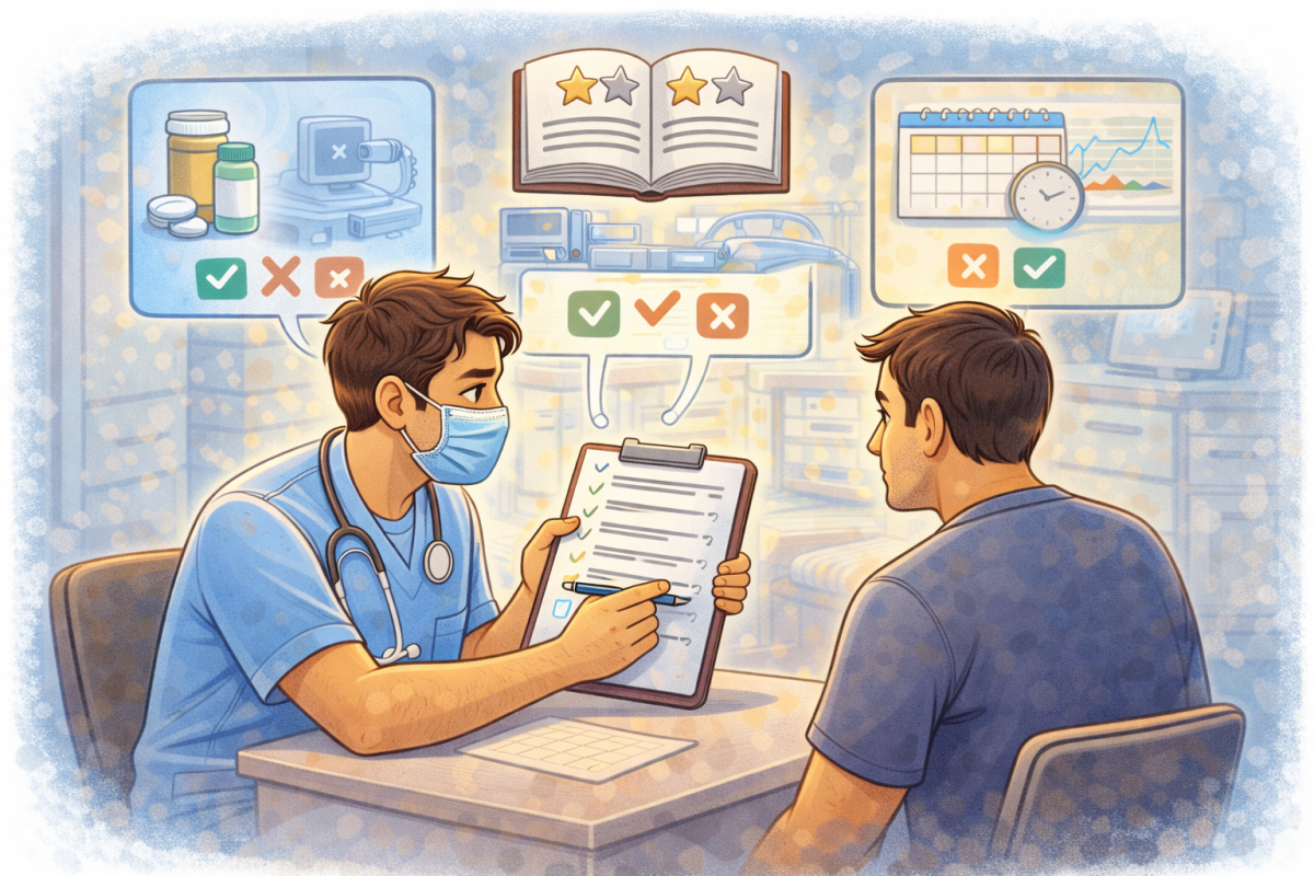 التسويق بوقار الحكيم: حين تُبنى قيمة الطبيب على الوضوح..